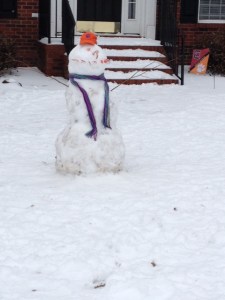 We had snow this year!!