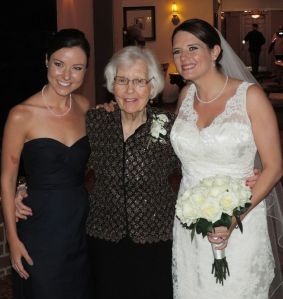 Me, Nana and Lee on Lee's wedding day!