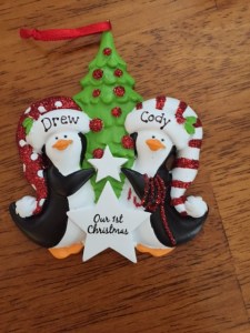 Our first Christmas as a married couple!